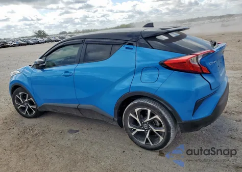 2019 Toyota C-Hr Xle z USA, uszkodzony, nr VIN JTNKHMBX0K1055088
